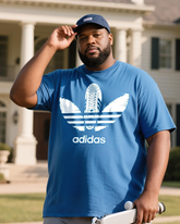 Big Logo Men's 100% Cotton Big & Tall T-Shirt